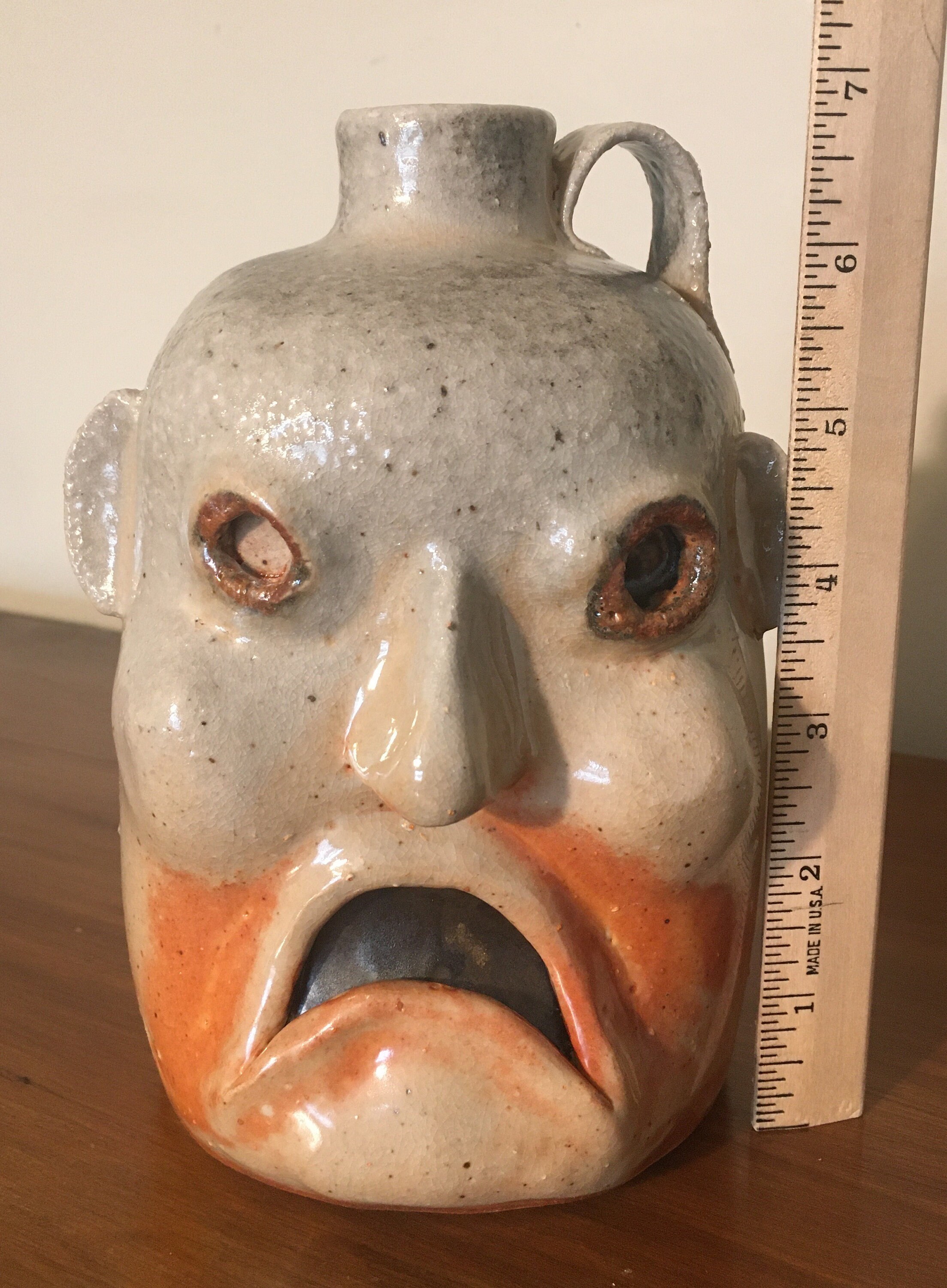 Face Jug Traditional Style Etsy