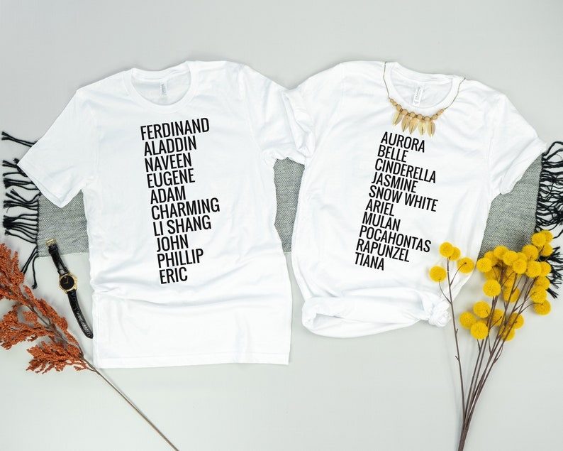 disneyland matching couple shirts