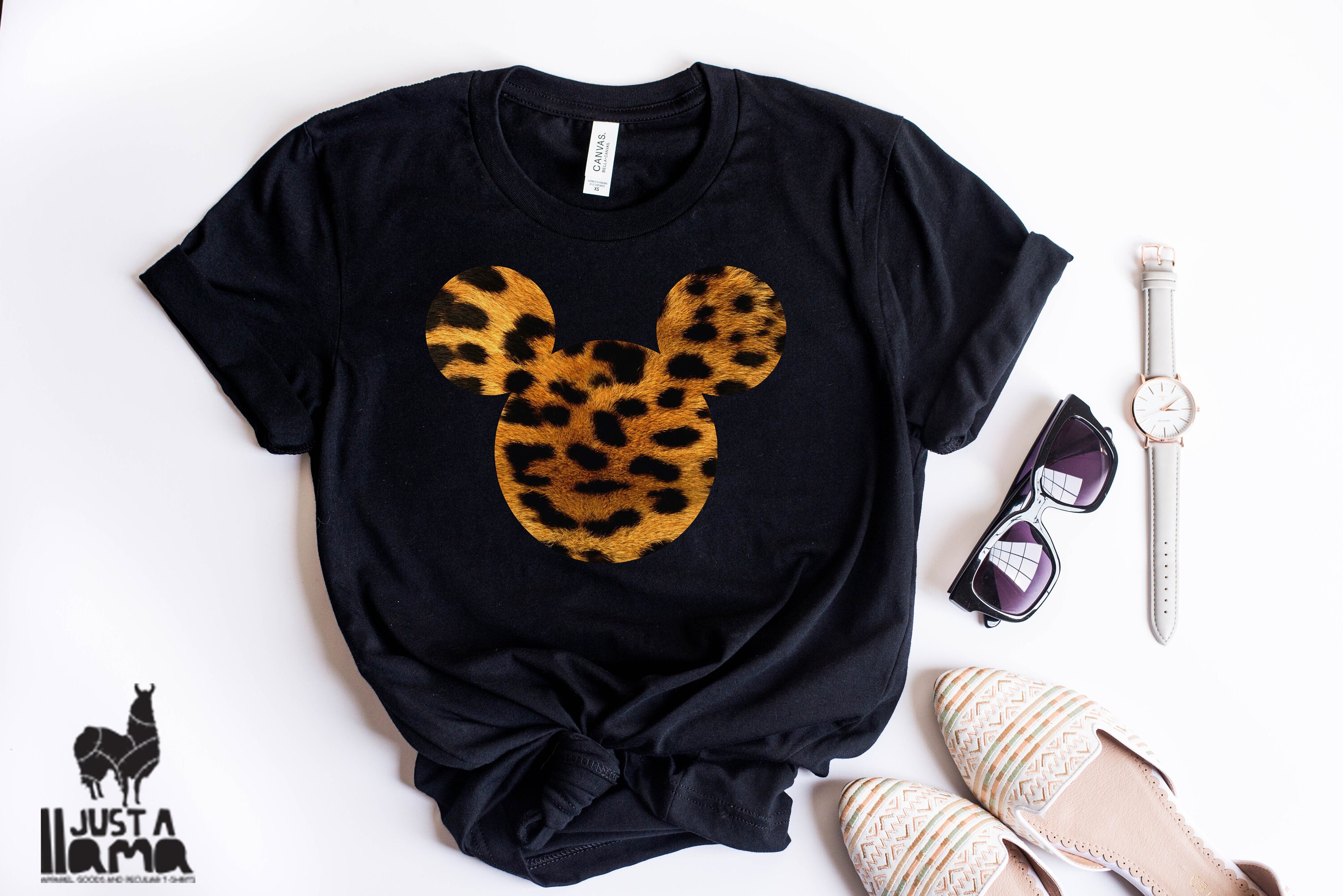 Disney shirts Mickey shirt Leopard print Animal Kingdom | Etsy