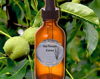 ANTI PARASITE EXTRACT | Walnut & Wormwood | Clove | Oregano | Cleanse