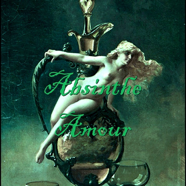 ABSINTHE AMOUR | Extrait De Parfum | the Green Fairy | Anise & Vanilla Milk