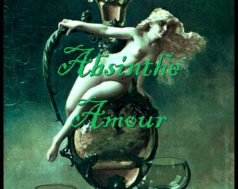 ABSINTHE AMOUR | Boozy Spiced Perfume Oil | Anise + Wormwood + Vanilla Milk | Alcohol Free | Extrait De Parfum