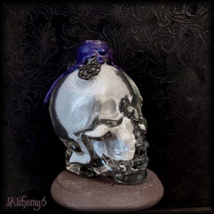 CASCARILLA POWDER | Glass Skull | Ground Egg Shell | Protection