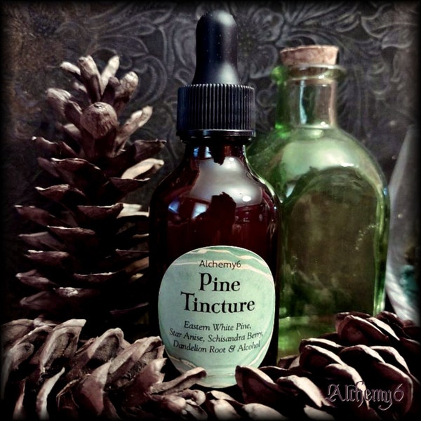 PINE TINCTURE BLEND | Antimicrobial | Eastern White Pine | Schisandra