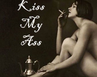 KISS MY ASS | Ambré Perfume Oil | Red Wine + Leather + Tobacco | Alcohol-Free Extrait De Parfum