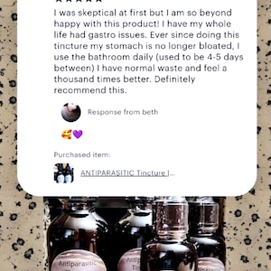 ANCESTRAL HERBAL TINCTURE | Green Walnut + Wormwood | Clove + Oregano | Folk Apothecary bild 2