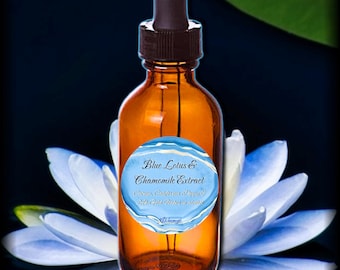 BLUE LOTUS + GOLD Tincture | Chamomile + Catnip Extract | Ancient Apothecary
