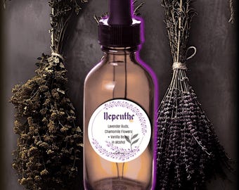 NEPENTHE TINCTURE | Chamomile + Lavender + Borage | Nervine Botanical Tonic | Soothing Herbal Elixir