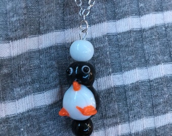 Penguin necklace