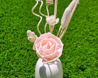 Recambio de difusor de varillas floral: rosa, jazmín y lavanda