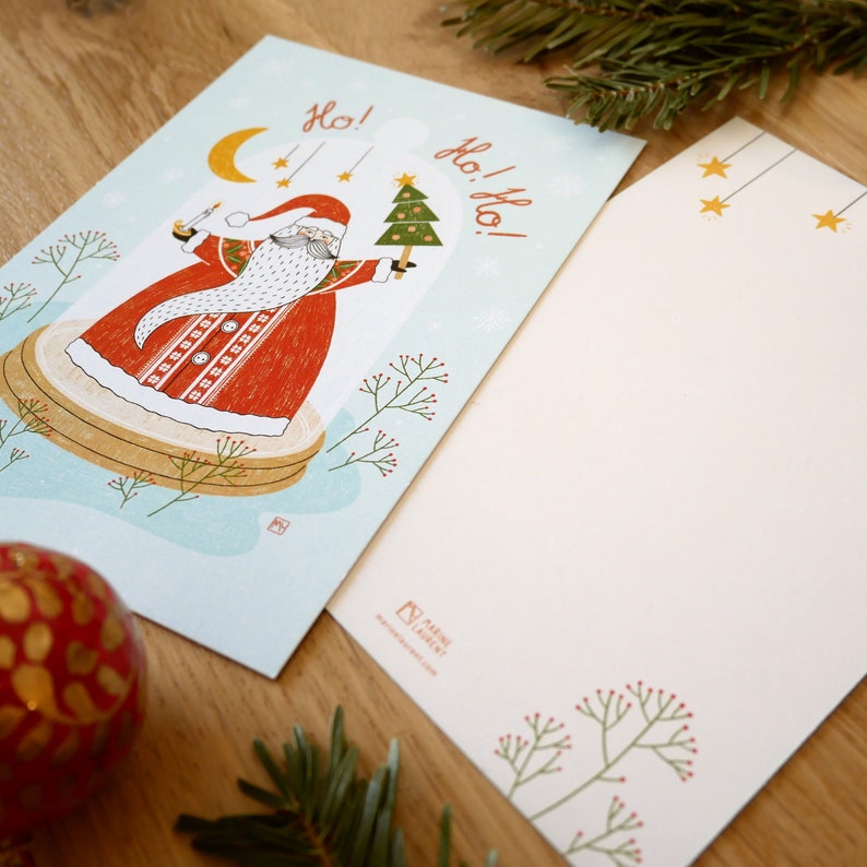Carte de vœux Père Noël image 5