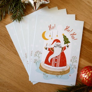 Carte de vœux Père Noël image 2
