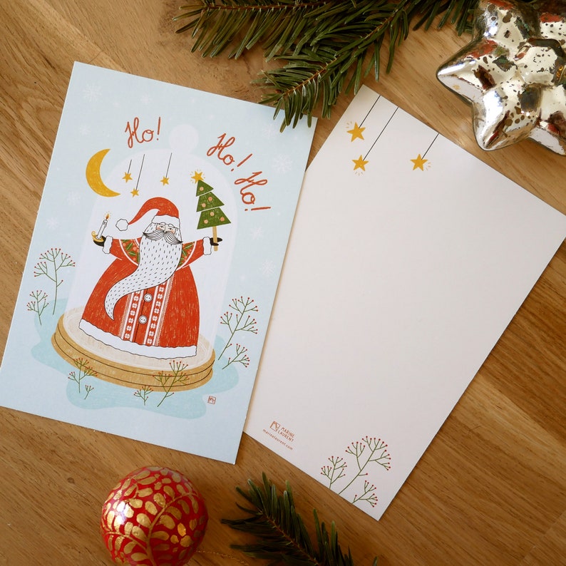 Carte de vœux Père Noël image 4