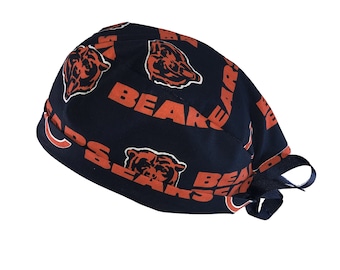 Chicago Bears NFL Tie Back Scrub cap
