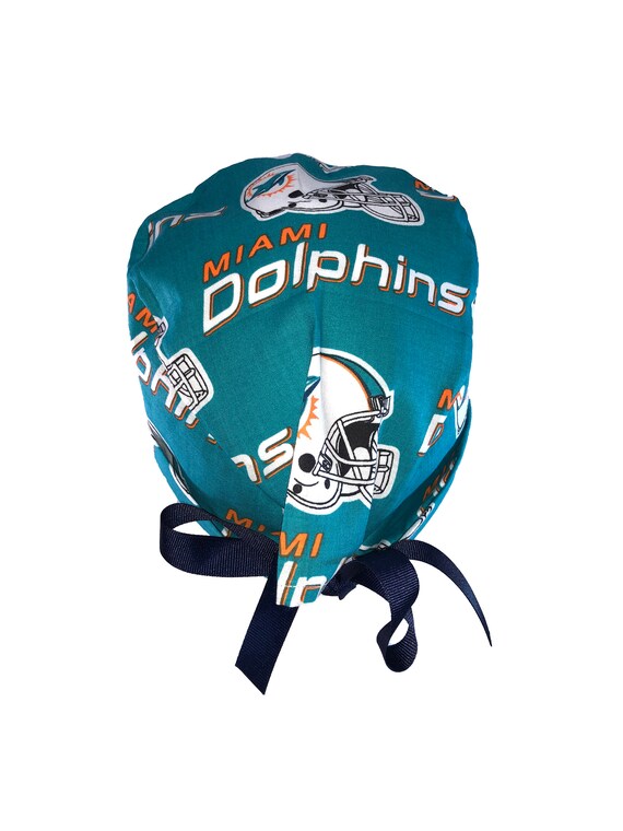 Miami Dolphins NFL Tie Back Scrub Cap 