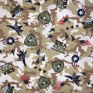 USA Marines Military Tie Back Scrub Cap, Nurse Hat, Surgical Cap, OR Cap, Surgery, Operating Room. With or Without Ponytail Holder.