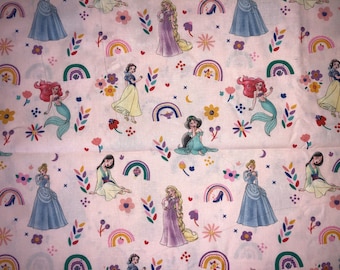 Princess Tie Back Scrub Cap, Nurse Hat, Surgical Cap, OR Cap, Surgery, Operating Room. With or Without Ponytail Holder.