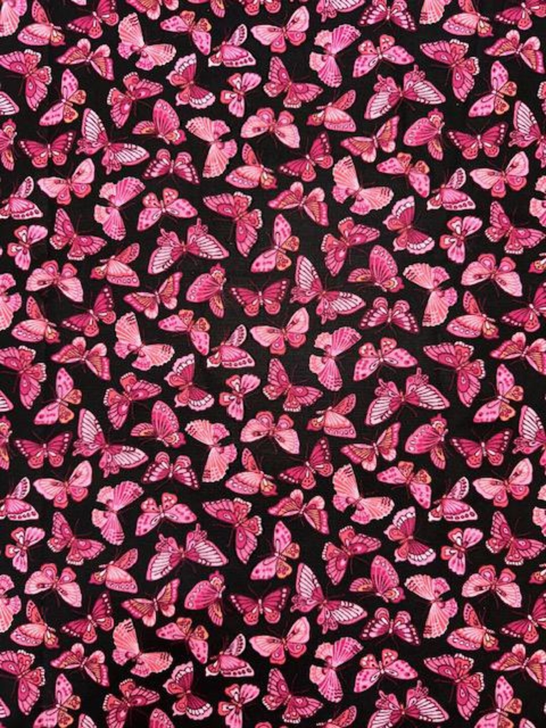 Pink Butterfly Tie Back Scrub Cap, Nurse Hat, Surgical Cap, OR Cap ...