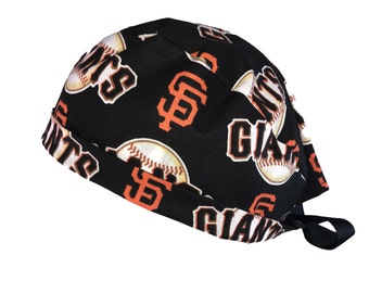 Sf Giants Scrub Cap - Etsy