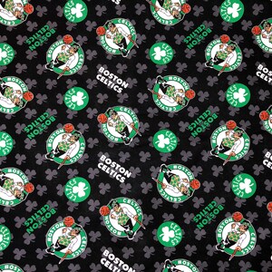 Boston Celtics Balls NBA Basketball Tie Back Scrub Cap, Nurse Hat, Surgical Cap With or Without Ponytail Holder. image 4