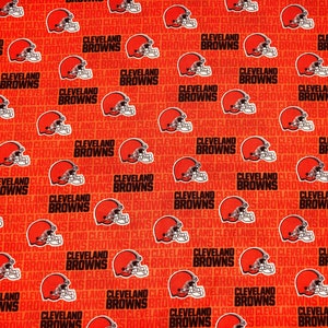 Cleveland Browns Small Print NFL Tie Back Scrub Cap, Nurse Hat ...