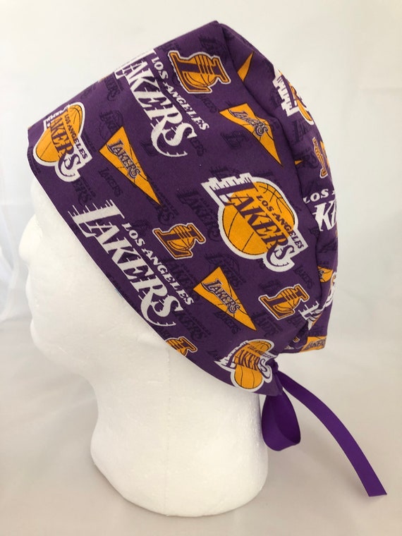 lakers scrub cap
