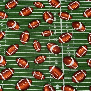 Footballs NBA Basketball Tie Back Scrub Cap, Nurse Hat, Surgical Cap. With or Without Ponytail Holder.