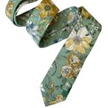 Matcha Green Wildflower Floral Necktie, Bow Tie, or Pocket Square --- PERFECT for Groomsmen, Ring Bearer, Wedding, Sage, Azazie Color Match