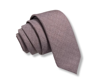 Corbata o pajarita Azazie 'Dusk' --- PERFECTA para padrinos de boda, portadores de anillos, bodas, (gris pájaro 'malva oscuro')