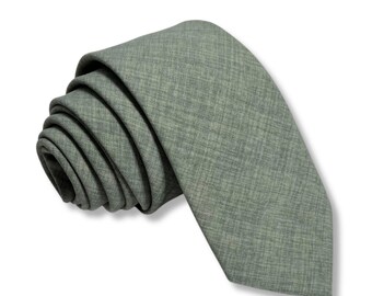 Kennedy Blue Moss Green Neckties, Bow Ties, and Pocket Squares