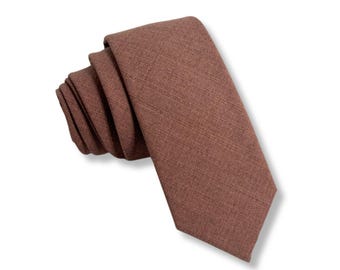 Corbata o pajarita gris Birdy "Rosa del Desierto" --- PERFECTA para padrinos de boda, portadores de anillos, bodas, (Kennedy Blue Satin Wine)