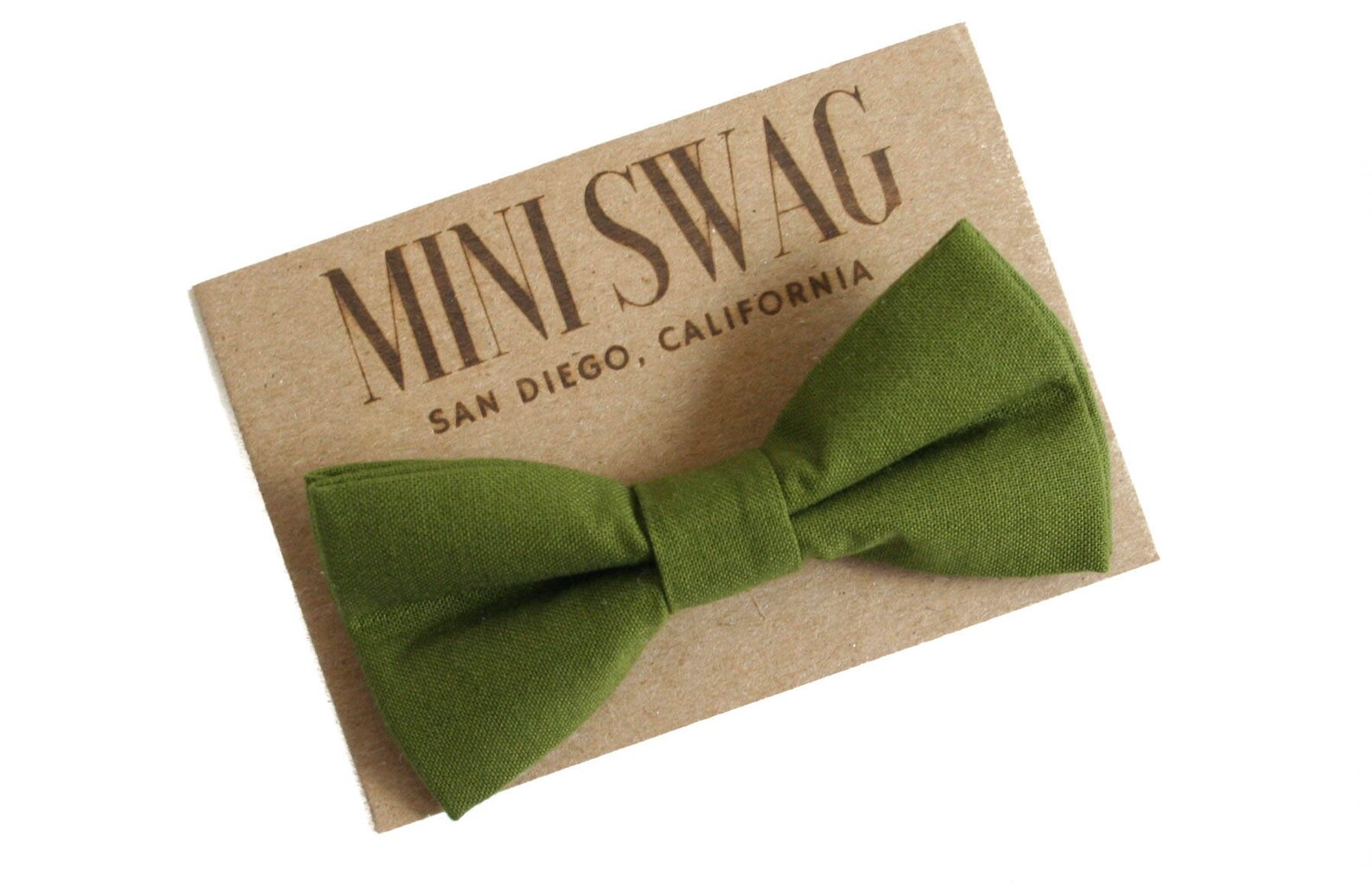 Moss Green Bow Tie With Leather Suspendersperfect for Ring | Etsy