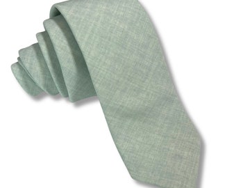 Dusty Sage Krawatte, Fliege und Einstecktuch --- PERFEKT für Trauzeugen, Ringträger, Hochzeitsaccessoires
