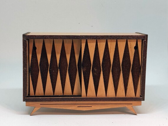 mid century modern dollhouse