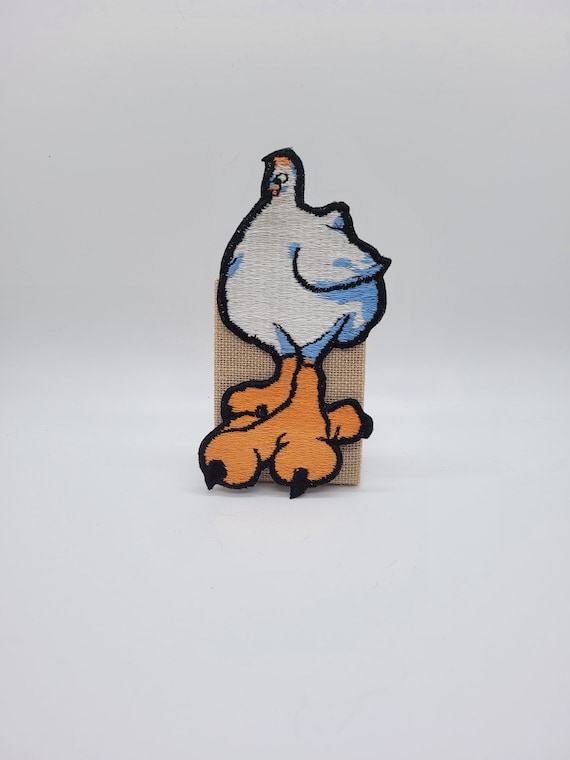NOS 1960s Underground Comics Big Chicken sew on patch