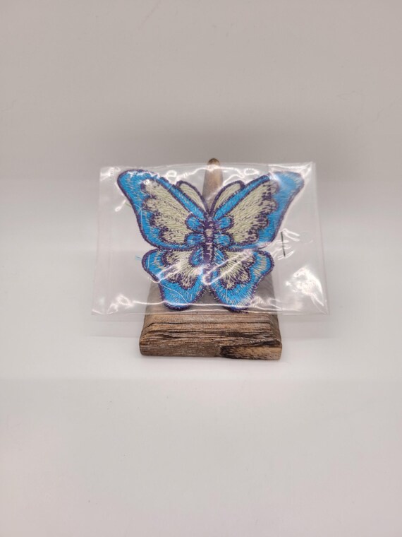 NOS 1960s Butterfly sew on patch View 2