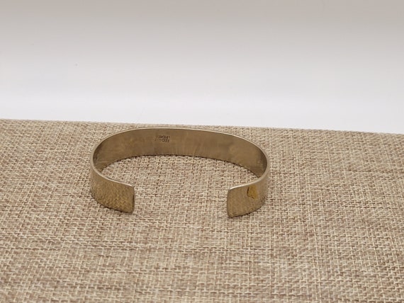 Vintage Abalone Cuff Bracelet - image 2