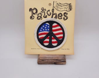 NOS 1960s Peace sew on patch