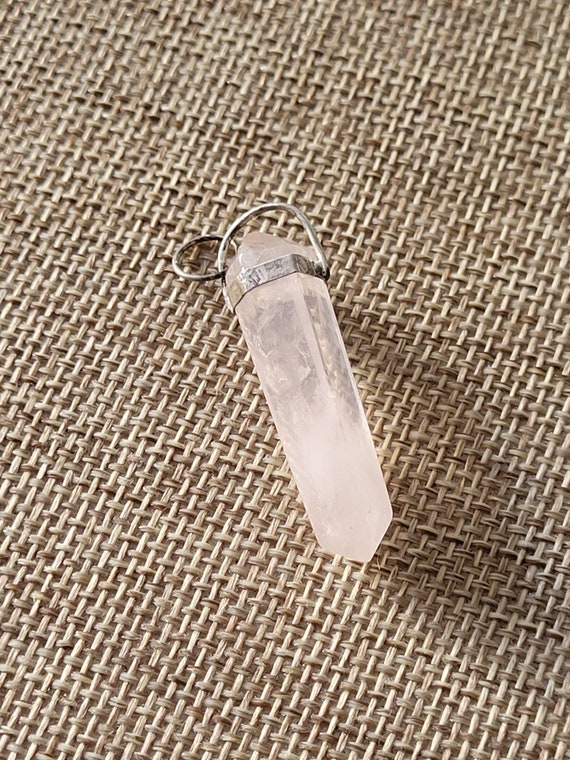 Clear Quartz Pendant - image 2