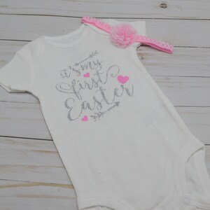 It&#39;s My First Easter Bodysuit and Headband
