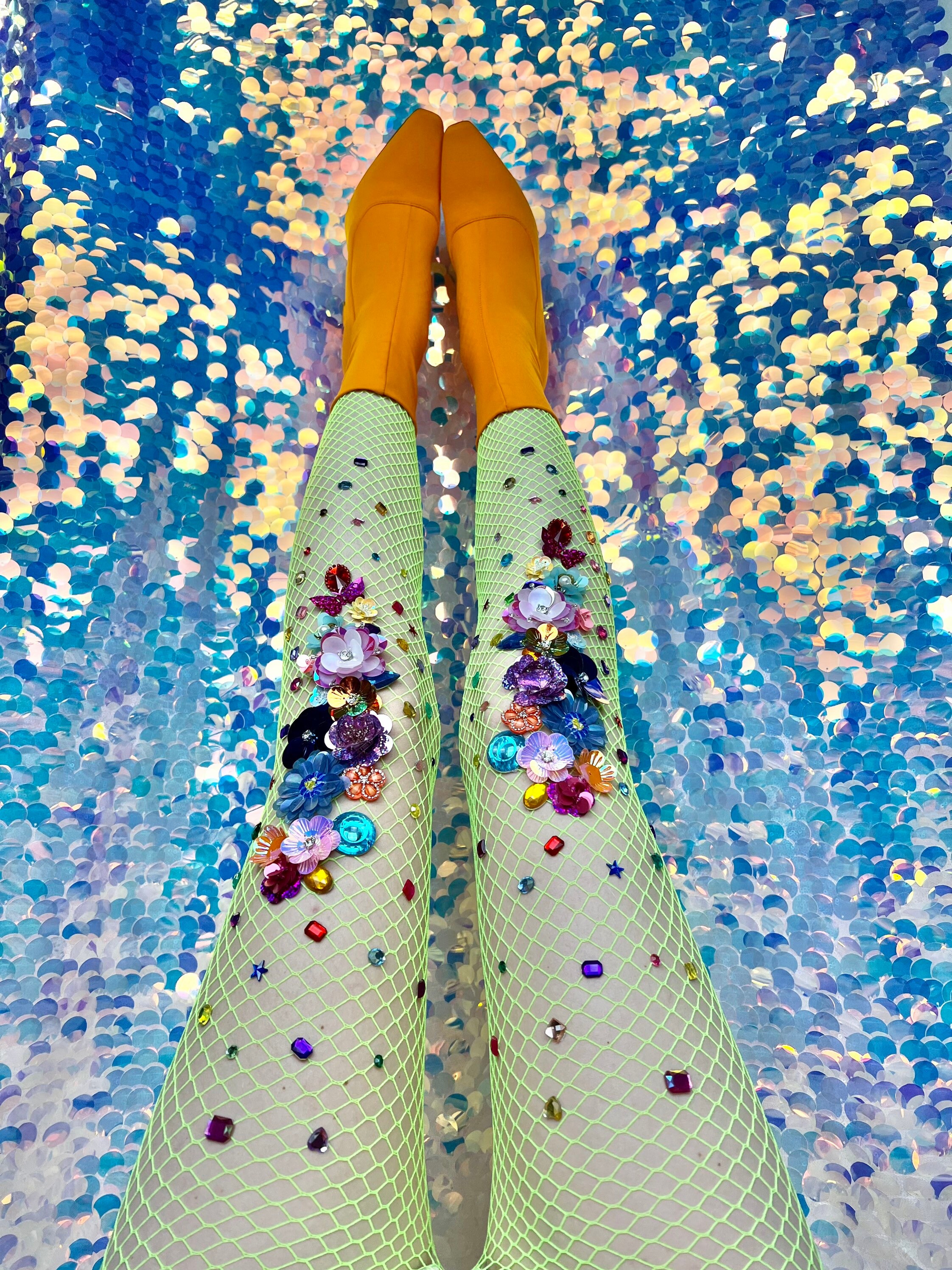 Bejeweled Rainbow Sequin Etsy