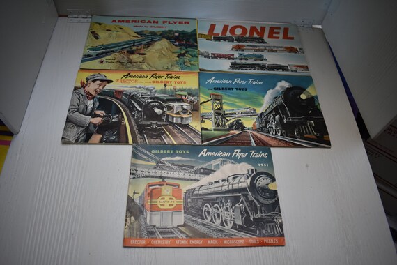 american flyer train set 1953