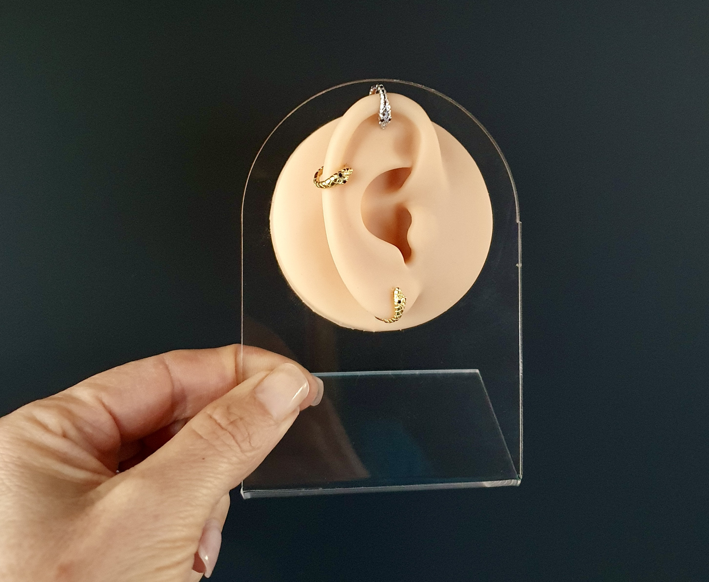 Industrial piercing hoops discount