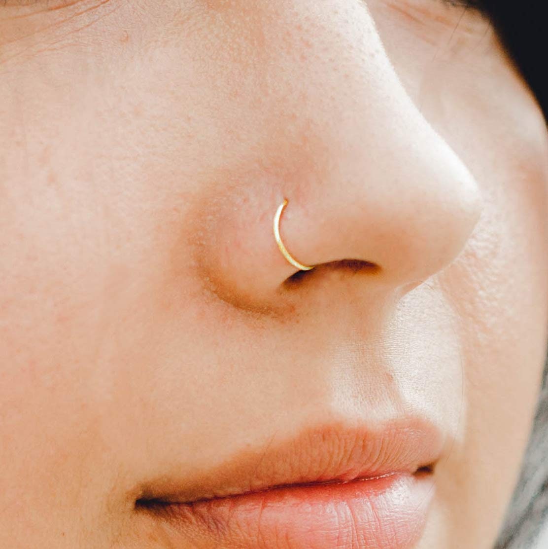 Skinny, Thin, Dainty And  Snug Fitting,  8MM Surgical Steel, Silver O…
