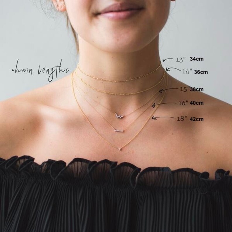 Minimalist Jewellery Basic Gold Sparkle Chain