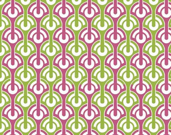 Lila Tueller Designs - Halle Rose - Halle Geo Orchid By Riley Blake Designs Cotton Quilting Fabric by meter (1.1 yard)
