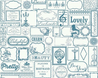 Katoen, Riley Blake Ontwerpen - My Mind's Eye - Lost and Found 2