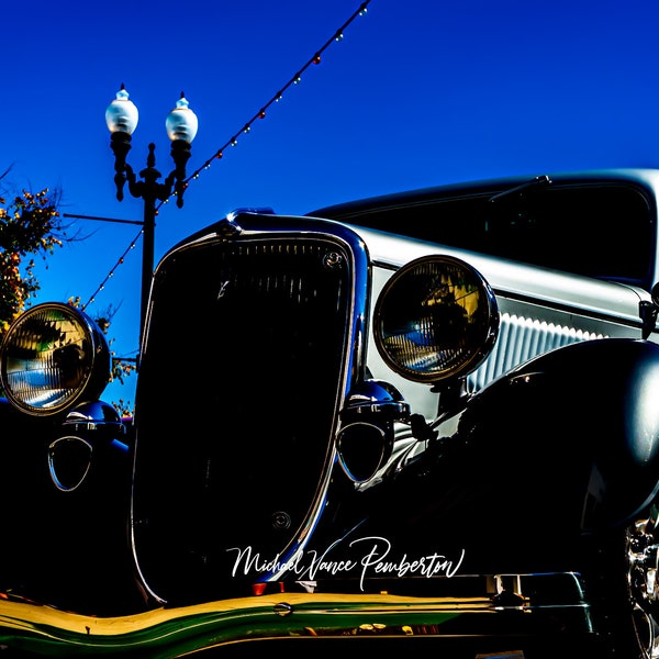 Dream Automobile Fine Art Prints - Southern California - Sea Port Villiage - Car Fine Art Prints - Michael Vance Pemberton - Free Shipping.