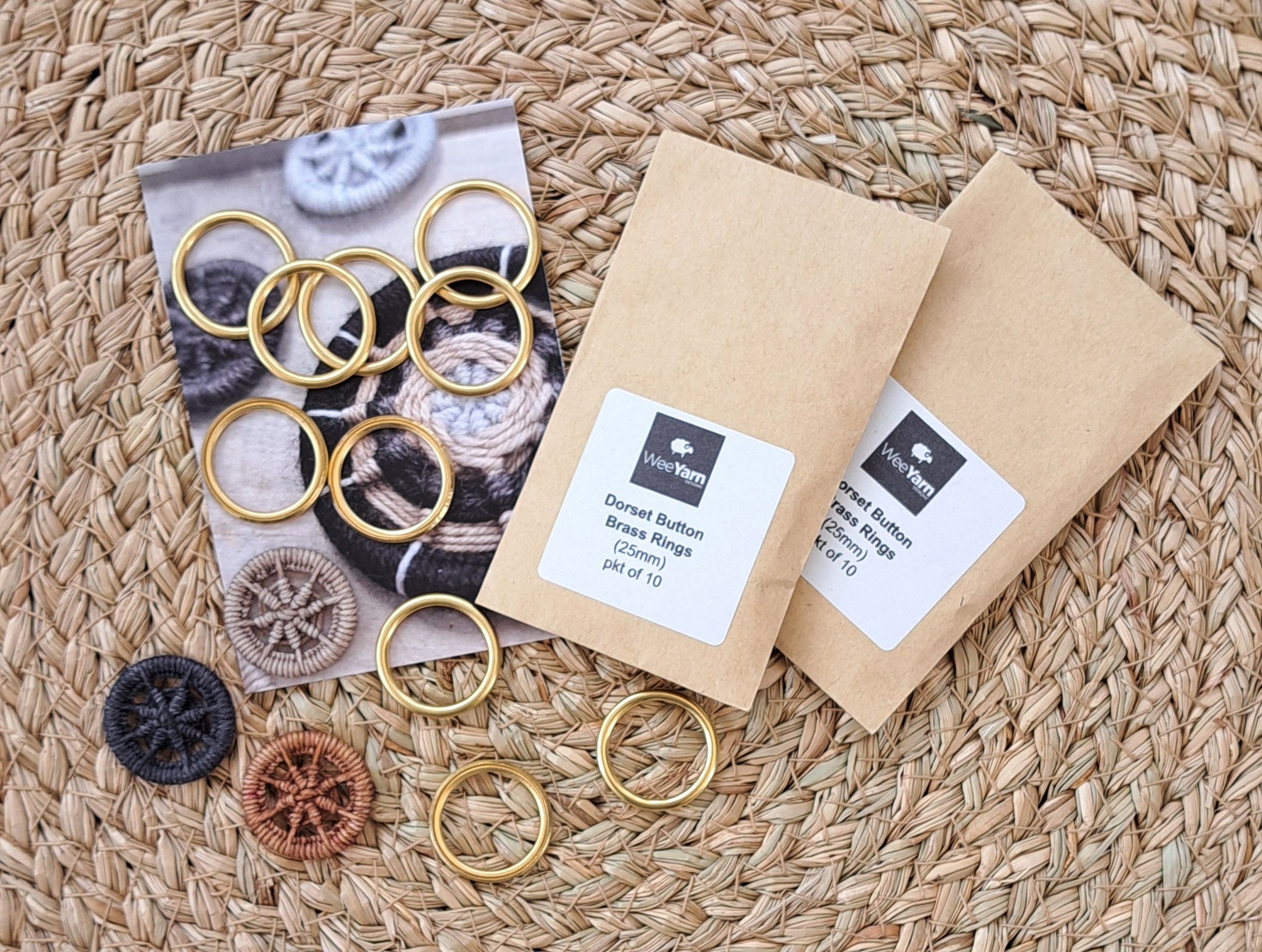 糸ボタンの本　Dorset Ring Buttons(*´꒳`*) ちくちく ちどり＊： リングの糸ボタンいろいろ～Dorset buttons～