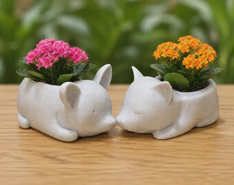 Cute Corgi Succulent Planter - Dog Flower Pot